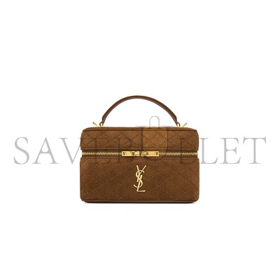 YSL GABY VANITY IN SUEDE 7667311U8272138 (18*11*6.5cm)